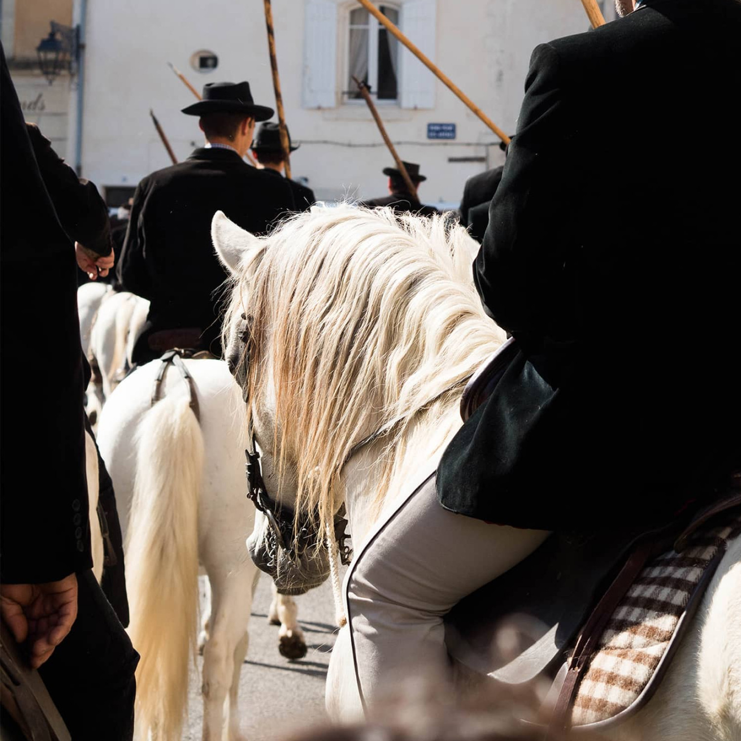 Traditional Camargue gardian clothing - Vincent et Mireille