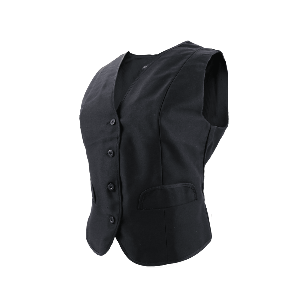 Gilet de gardian pour femme cintré en moleskine