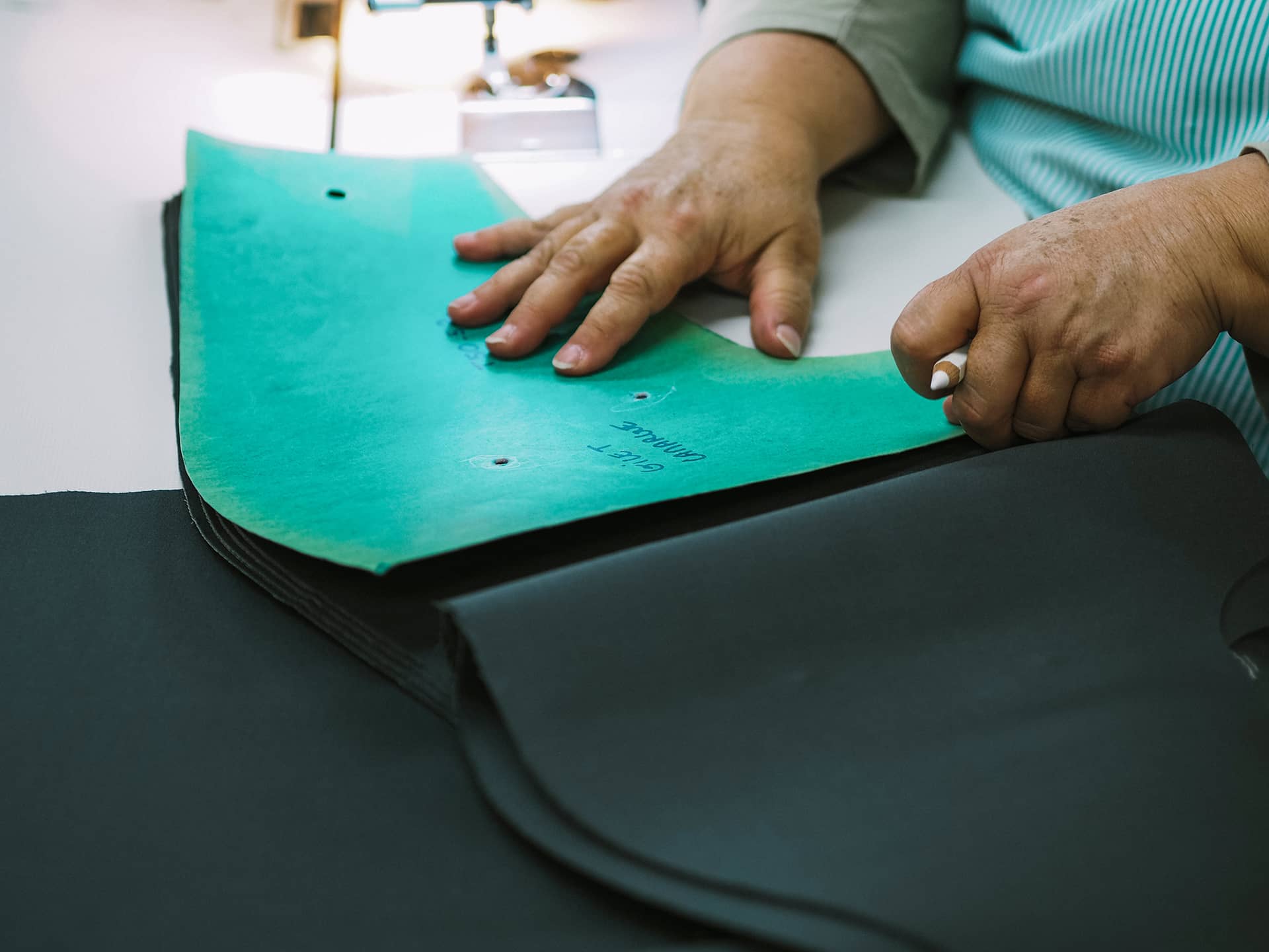 Utilisation de patron pour la confection d'un gilet camargue