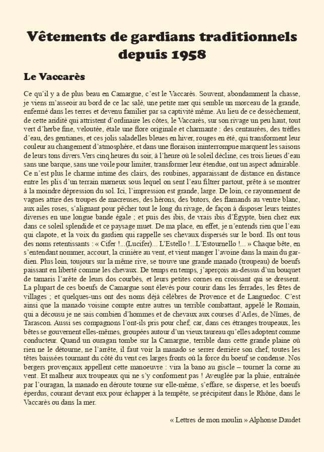 Verso de l'étiquette Vincent et Mireille